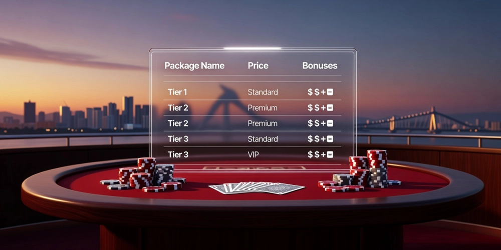 Bảng giá chi tiết các gói dịch vụ casino Đà Nẵng NH88 cập nhật mới nhất năm 2025