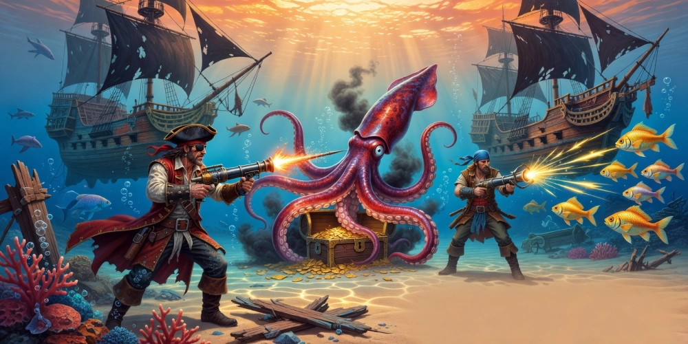 Trải nghiệm game Vương Quốc Hải Tặc nh88 với boss cá khổng lồ và phần thưởng hấp dẫn